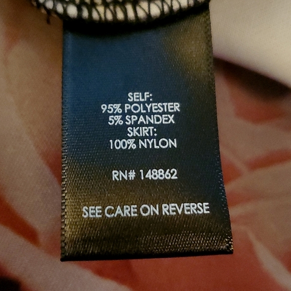 TORRID ☆ FLIRTY ☆ SCUBA ☆ 2 - IN - ONE ☆ FLORAL DRESS ☆ 5x ☆  NWT - Picture 7 of 10